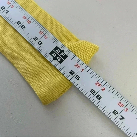 Ricki’s Cardigan Sweater Button Front V  Neck Knit Yellow Size XS NWOT - Picture 14 of 16